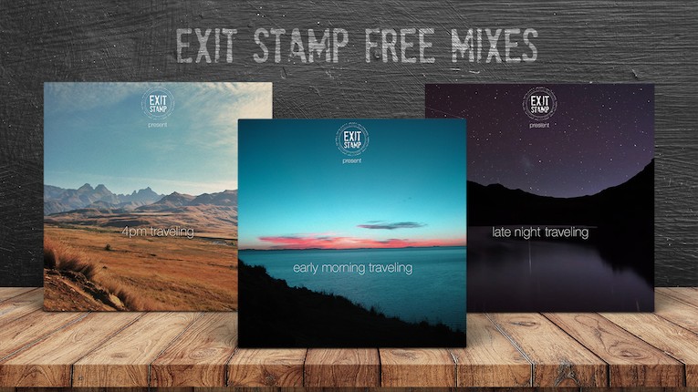 Exit Stamp Mixes | Nuestras mezclas eclécticas de viaje